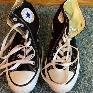 Black High Top Converse